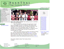Tablet Screenshot of cookinthai.com